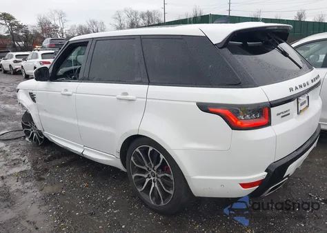2018 Land Rover Range Rover Sport Supercharged/Supercharged Dynamic z USA, uszkodzony, nr VIN SALWR2RE6JA801952